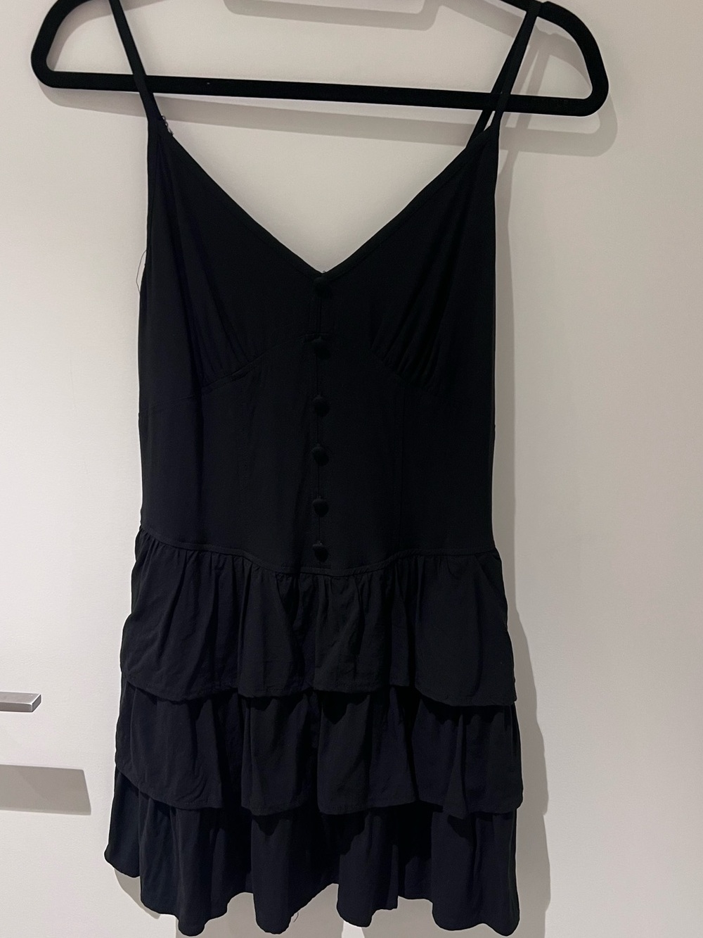 Ruffle mini dress